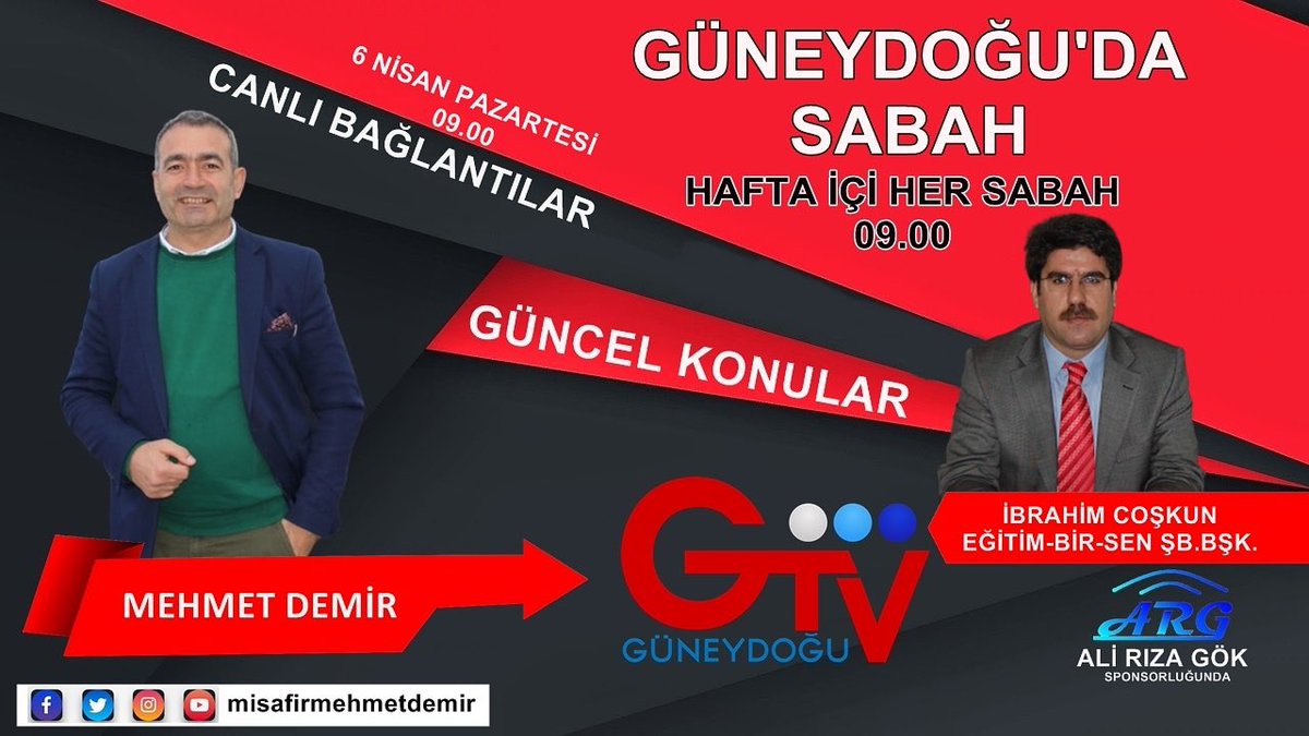 güneydoğu tv güneydoğuda sabah